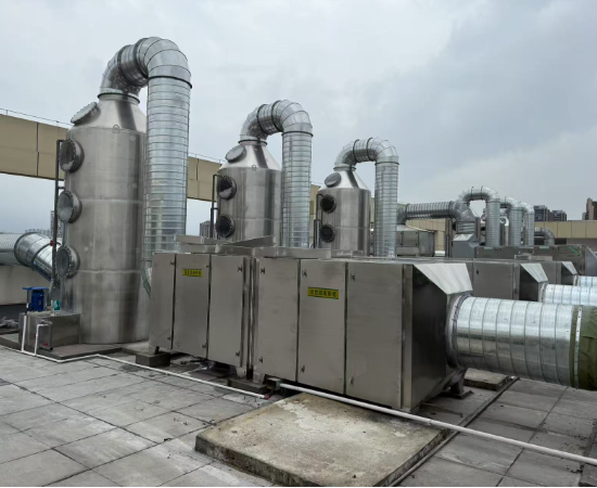 沧州起航电子科技有限公司有机废气处理工程