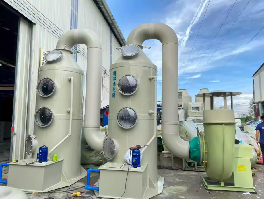 pp喷淋塔净化设备