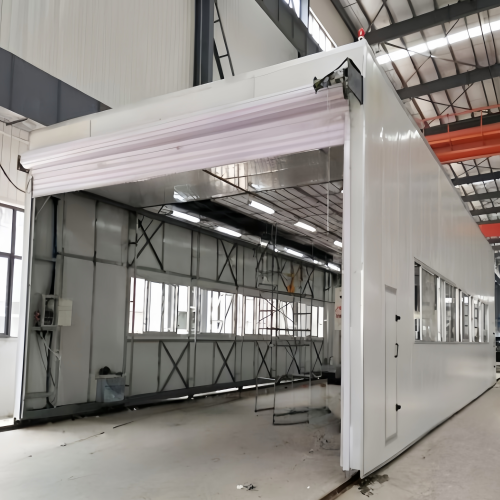 整体移动喷烤漆房工作原理结构