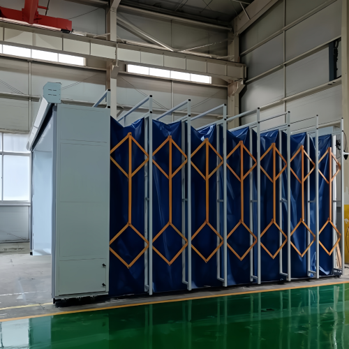 打磨用移动伸缩房