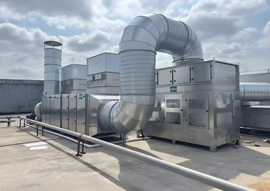江西养殖场废气处理设备案例